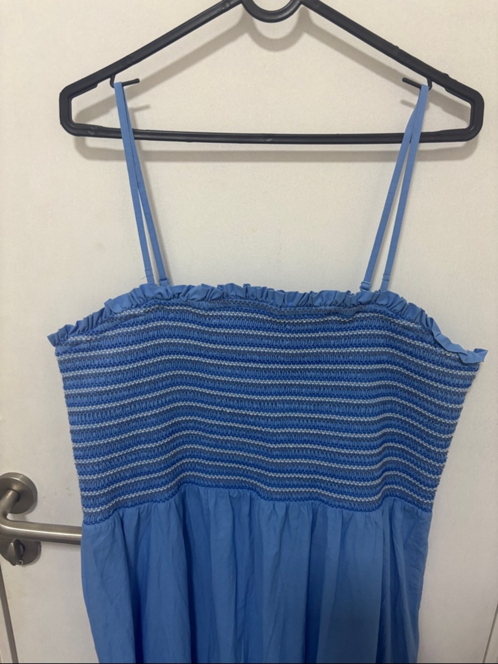 NWOT-American Eagle blue cotton dress, XL - Picture 2 of 6